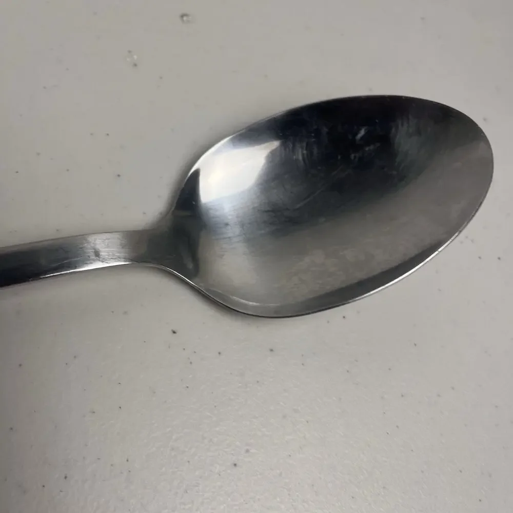INOX Rostfrei Italy Serving Spoon Stainless Steel 18/8 About 13